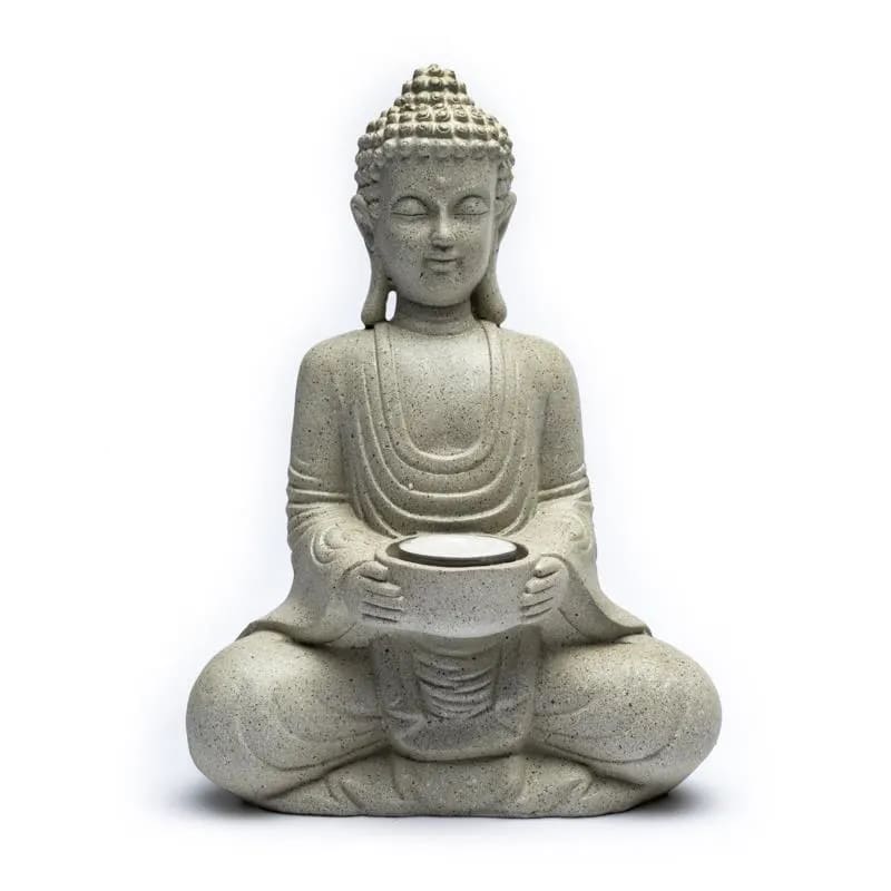 Amithaba Boeddha Urn met Waxinelichthouder (1.2 liter)