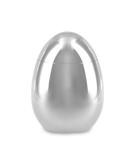 Ovaal Micro Urntje Zilver (0.01 liter)