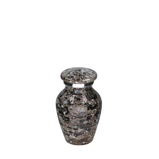 Elegance Mini Dierenurn Stained Marble Look (0.1 liter)