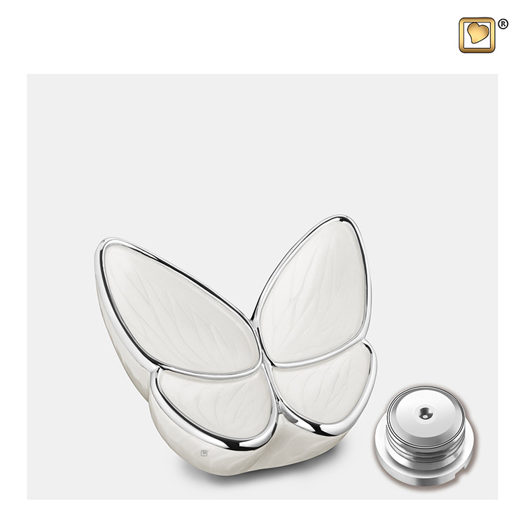 Butterfly Urnen Voordeelset Wit (3.6, 0.4 en 0.05 liter)