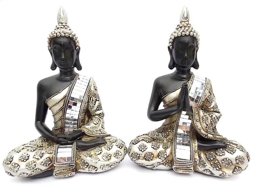 Thaise Meditatie Boeddha Dierenurnen Voordeelset (0.6 liter)