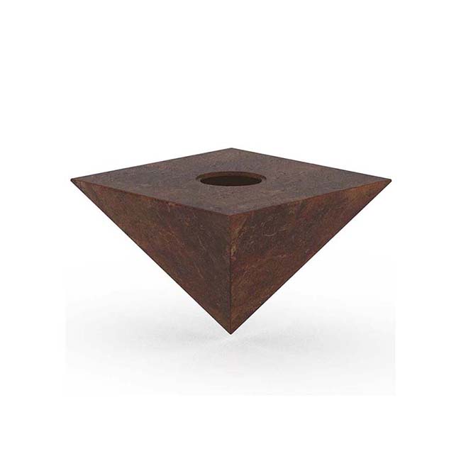 XS Bronzen Piramide Urn (0.8 liter)
