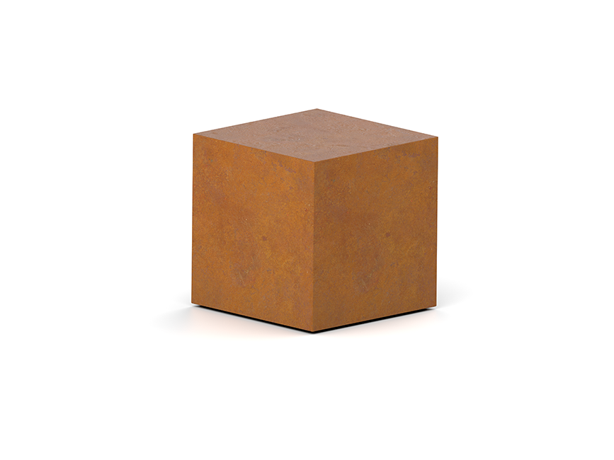 Mini RVS Cube Urn (0.45 liter)