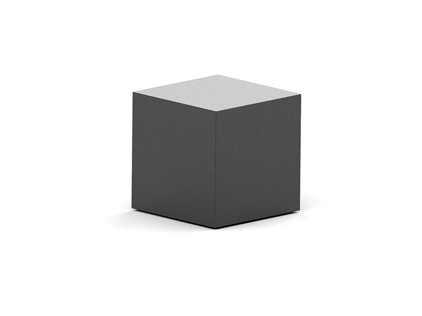 Grote RVS Cube Urn (3.5 liter)