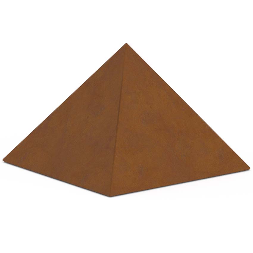 RVS XXL Piramide Urn (8 liter, geschikt als duo urn)