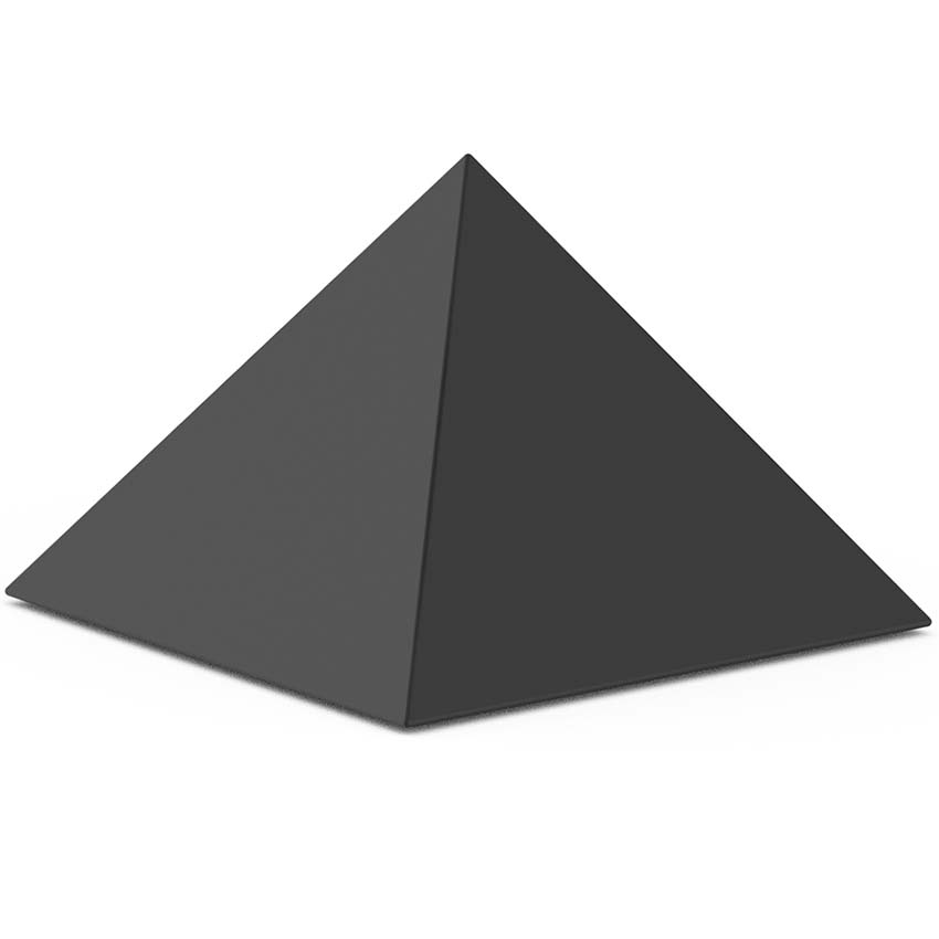 RVS XXL Piramide Duo Urn (8 liter)