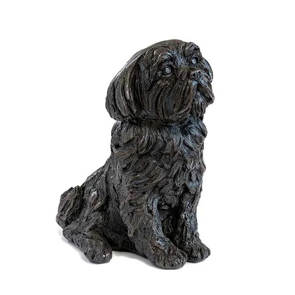 Hondenurn of Asbeeld Zittende Shih Tzu (ca. 1.6 liter)
