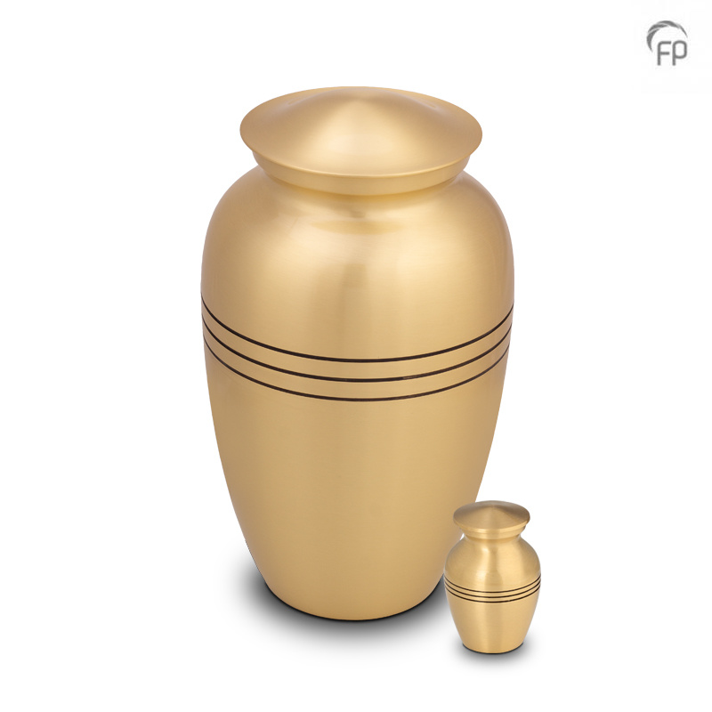Grote Messing Urn Classic Gold (3.2 liter)