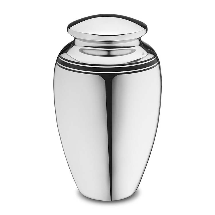 Zilveren LoveUrns Art Deco Urn (3.5 liter)