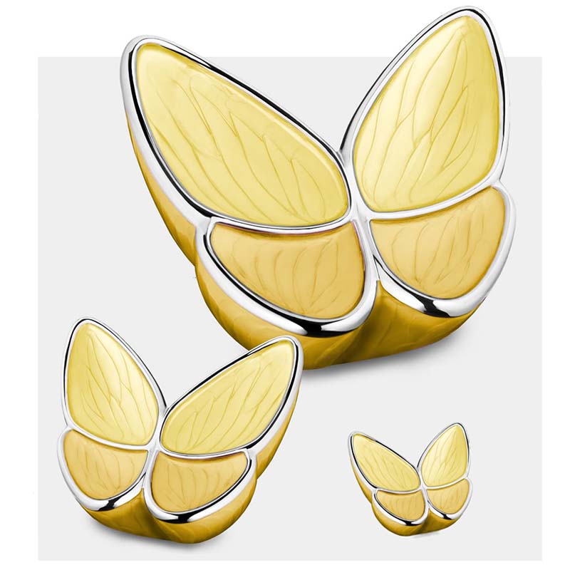 Butterfly Urnen Voordeelset Geel (3.6, 0.4 en 0.05 liter)